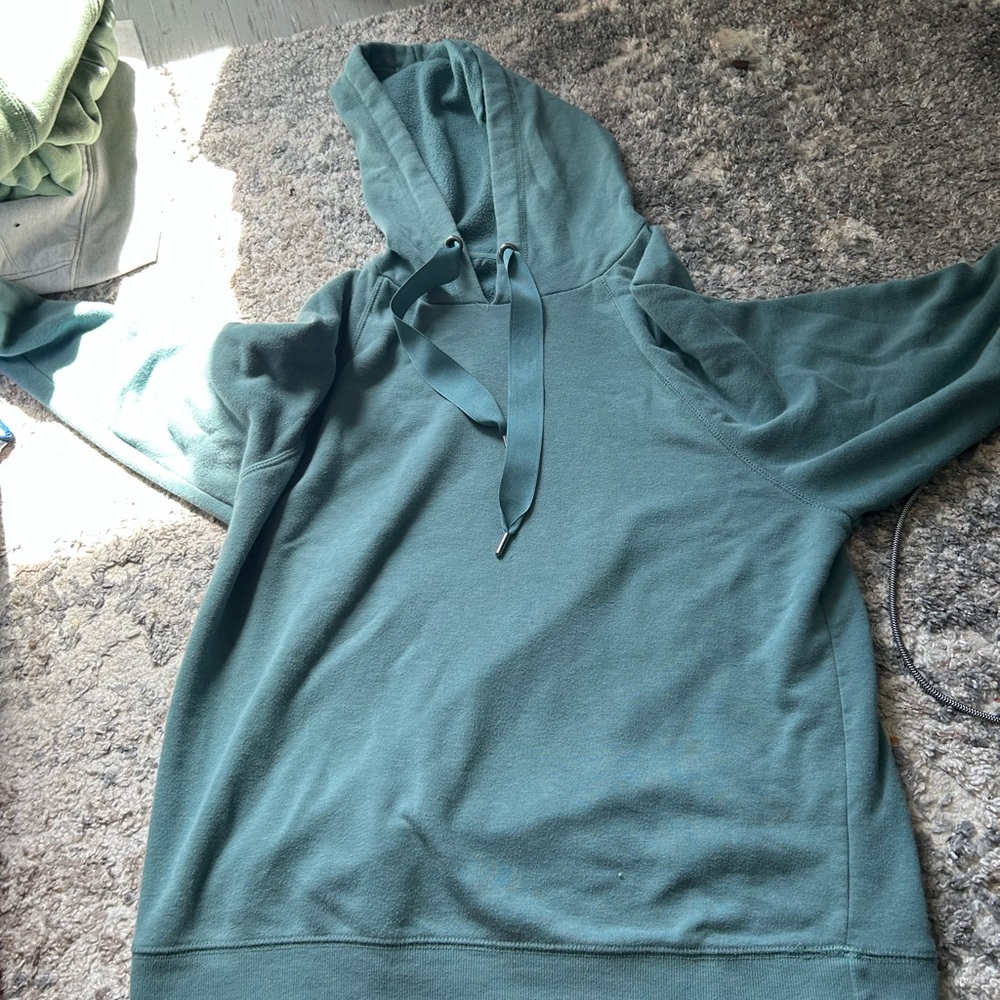 Men's Teal Hoodie Sweater